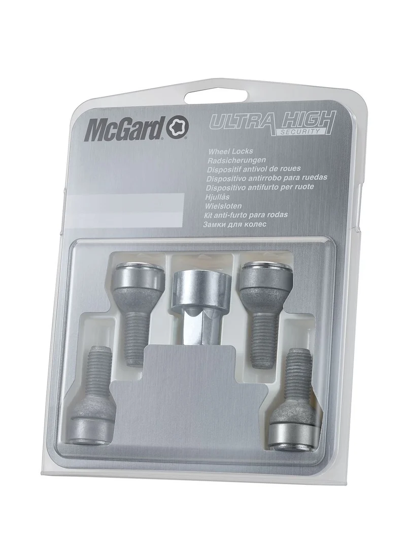 4 VIS ANTIVOL SL MCGARD M12X1.5/ R12/ LONG. 24.1MM/ Ø17MM