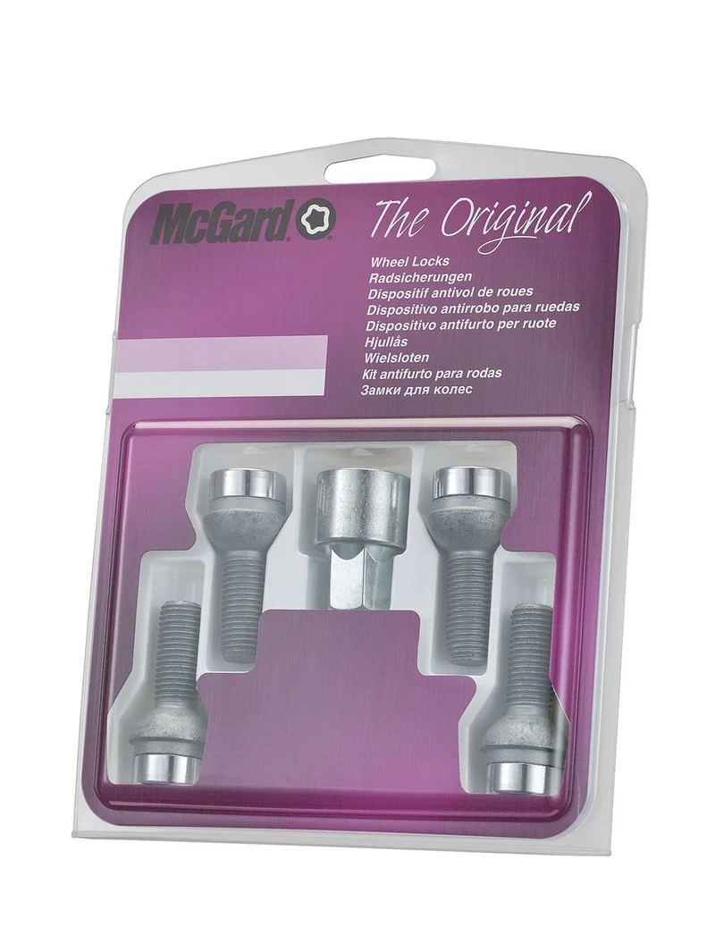 4 VIS ANTIVOL SU MCGARD M14X1.5/ R13/ LONG. 26.7MM/ Ø17MM