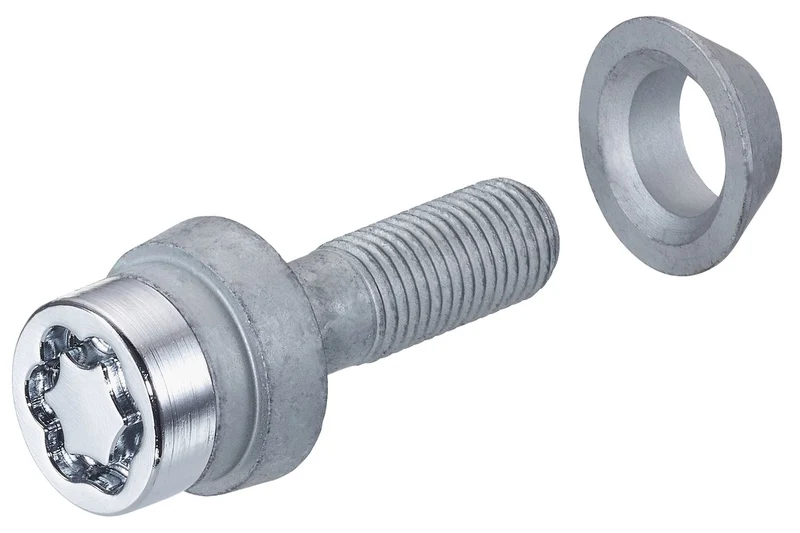 4 VIS DECALEES SU MCGARD M14X1.5/ 60°/ LONG. 30MM/ Ø17MM