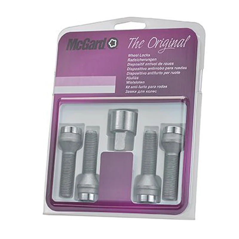 4 VIS ANTIVOL SU MCGARD M14X1.5/ 60°/ LONG. 34MM/ Ø19MM