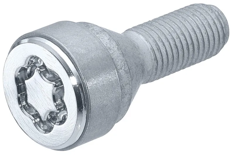 4 VIS ANTIVOL SL MCGARD M14X1.25/ 60°/ LONG. 32MM/ Ø17MM
