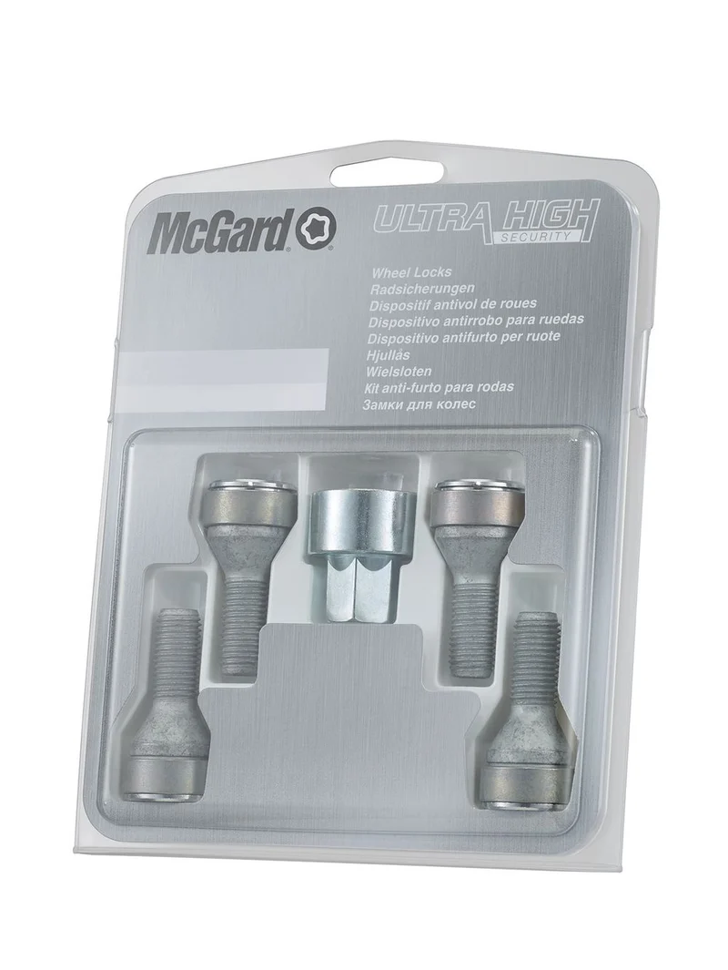 4 VIS ANTIVOL SL MCGARD M12X1.5/ 60°/ LONG. 22,1MM/ Ø17MM