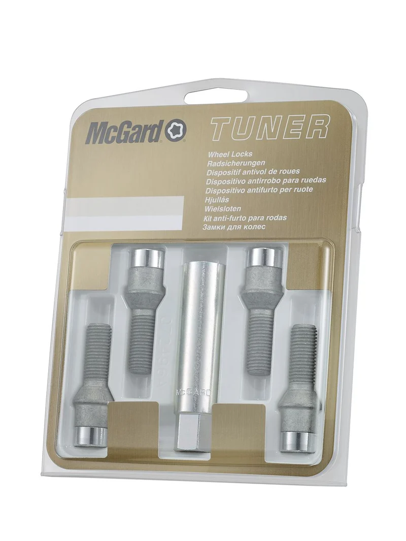 4 VIS ANTIVOL US SU MCGARD M12X1.5/ 60°/ LONG. 29.5MM/ Ø17MM