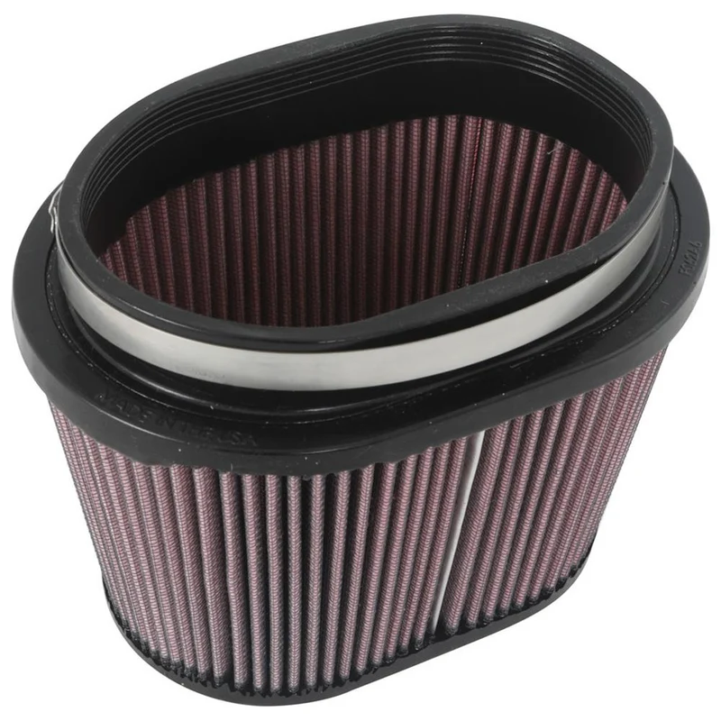 FILTRE A AIR UNIVERSEL OVALE 6-1/4" X 4", 7-7/8" X 5-1/2"B, 6-1/4" X 4"T,5"H, K&N
