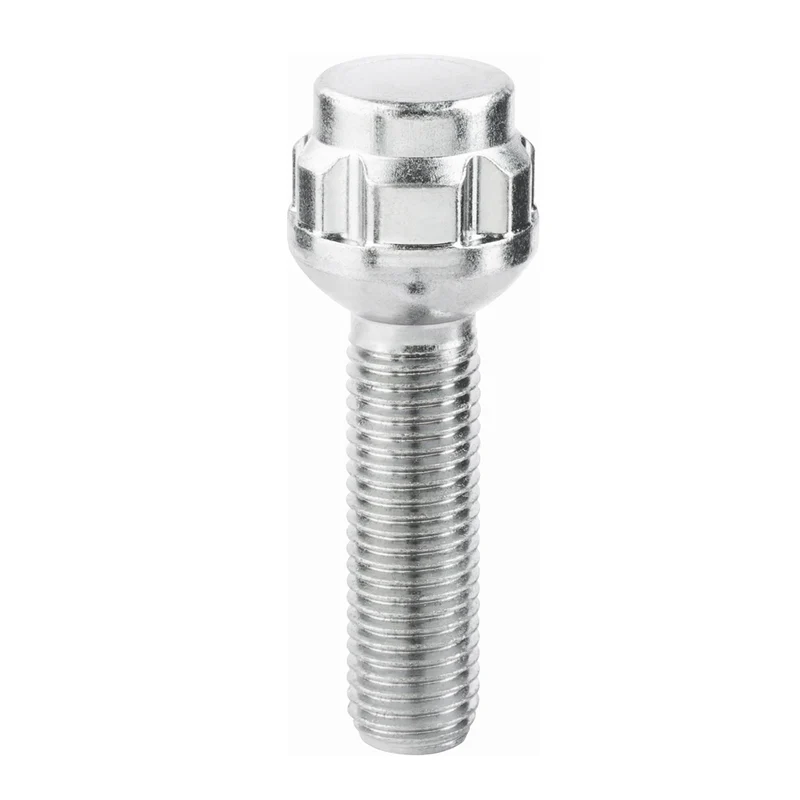 4 VIS ANTIVOL LOKNOX M12X1.5/ R12/ LONG. 39.9MM/ Ø17/19MM