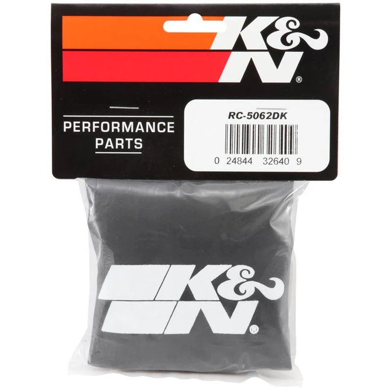 CHAUSSETTE DE RECHANGE POUR FILTRE A AIR K&N RC-5062 NOIR