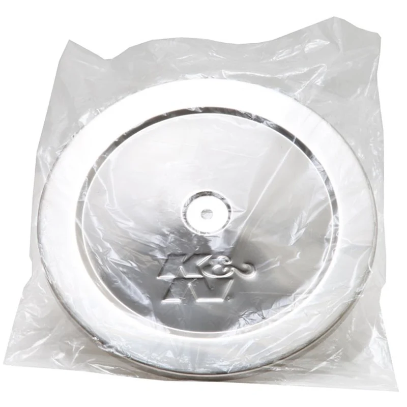 SUPPORT HAUT 9 CHROME AVEC LOGO K&N