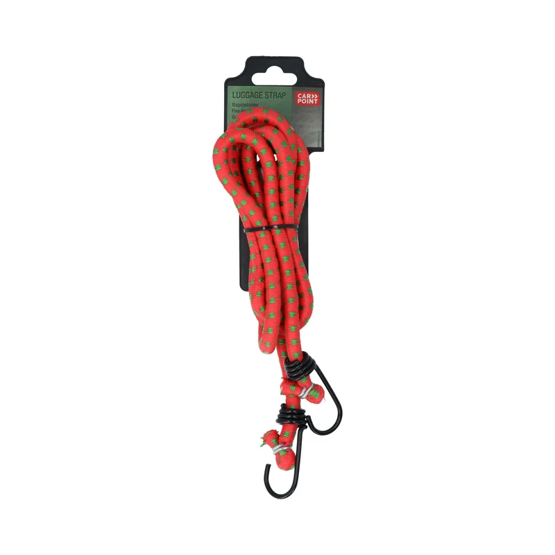 TENDEUR ELASTIQUE ROUGE AVEC CROCHETS Ø10MM 150CM
