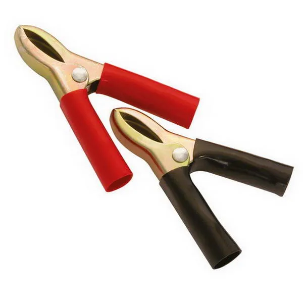 PINCES DE BATTERIE CROCODILES 50A 2PCS
