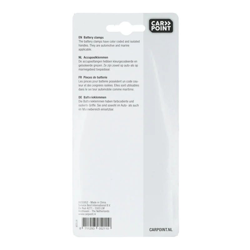 PINCES DE BATTERIE CROCODILES 50A 2PCS