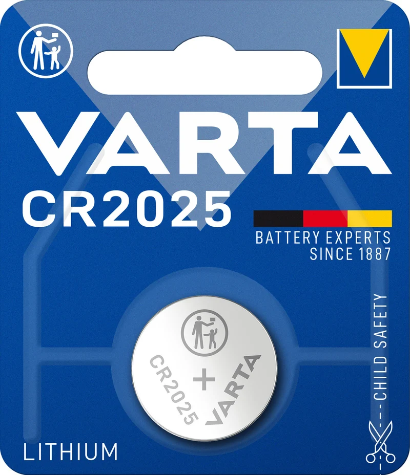 PILE CR2025 VARTA X1