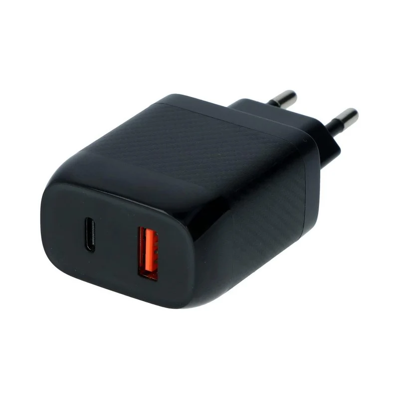 CHARGEUR MURAL RAPIDE DUO 20W USB-C + 18W USB 3.0 CARPOINT