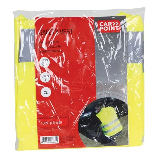 GILET DE SECURITE OXFORD JAUNE XL CARPOINT