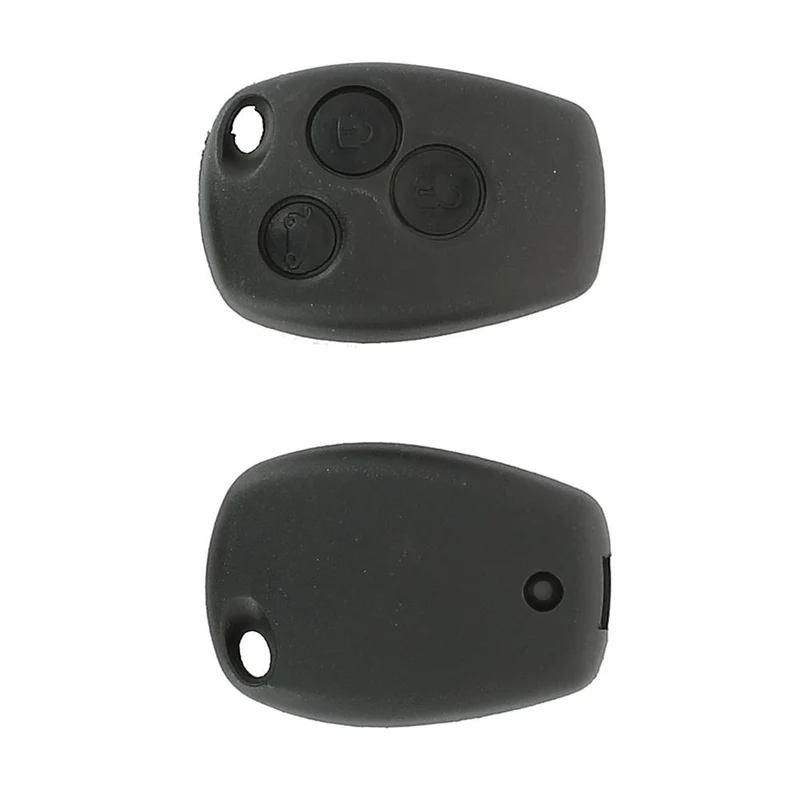 COQUE CLE ADAPTABLE POUR RENAULT 3 BOUTONS LAME CRANTEE KEYSKAR