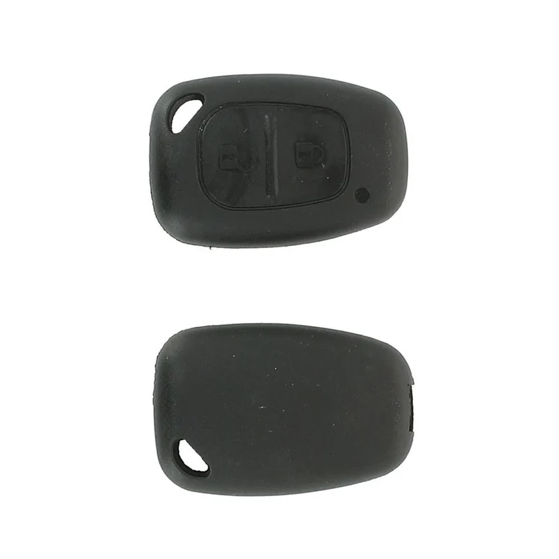 COQUE CLE ADAPTABLE POUR RENAULT 2 BOUTONS LAME CRANTEE KEYSKAR