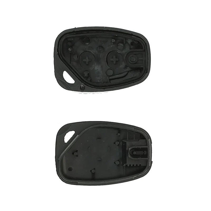 COQUE CLE ADAPTABLE POUR RENAULT 2 BOUTONS LAME CRANTEE KEYSKAR