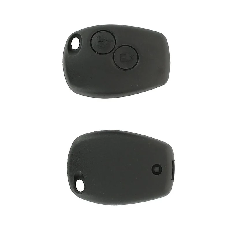 COQUE CLE ADAPTABLE POUR RENAULT 2 BOUTONS LAME CRANTEE KEYSKAR