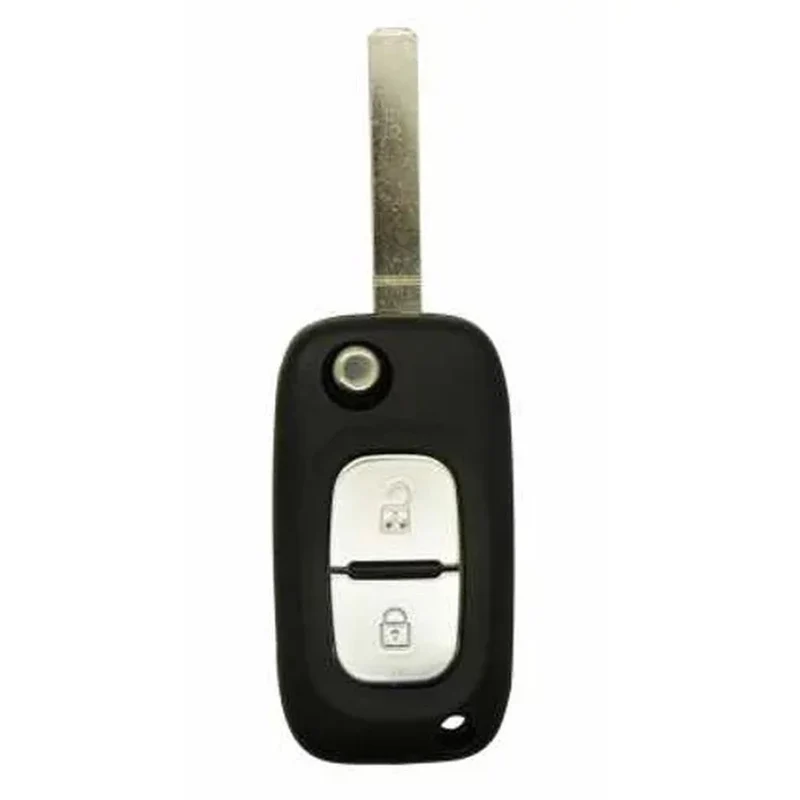 COQUE CLE ADAPTABLE POUR RENAULT 2 BOUTONS LAME FRAISEE KEYSKAR