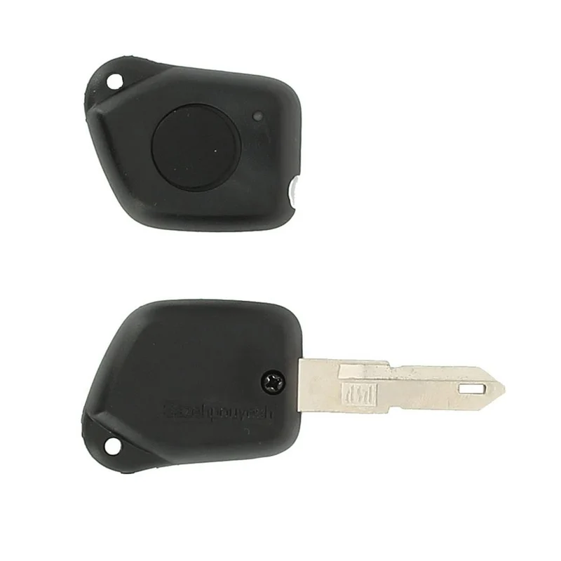 COQUE CLE ADAPTABLE POUR PSA 1 BOUTON LAME CRANTEE KEYSKAR