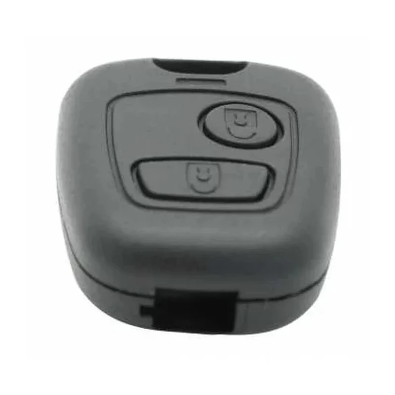 COQUE CLE ADAPTABLE POUR PEUGEOT 2 BOUTONS CLE CROIX KEYSKAR
