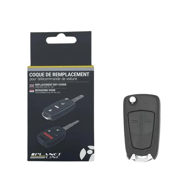 COQUE CLE ADAPTABLE POUR OPEL 3 BOUTONS LAME FRAISEE KEYSKAR