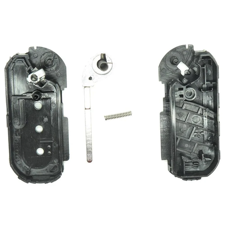COQUE CLE ADAPTABLE POUR FIAT 3 BOUTONS LAME FRAISEE KEYSKAR