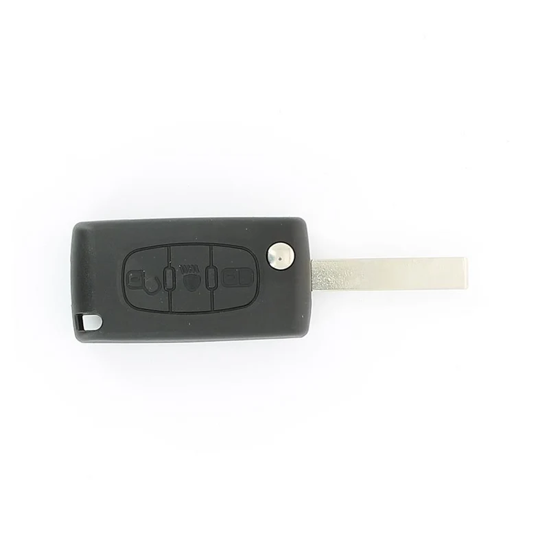 COQUE CLE ADAPTABLE POUR CITROEN CE0536 3 BOUTONS LAME FRAISEE KEYSKAR